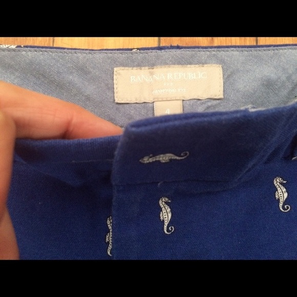 Banana R "hippocampus' cotton cute pants. - Picture 2 of 5